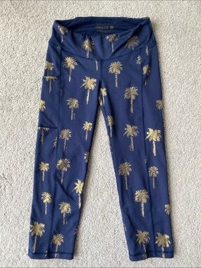 Lilly Pulitzer Palm Tree Print Leggings size Small